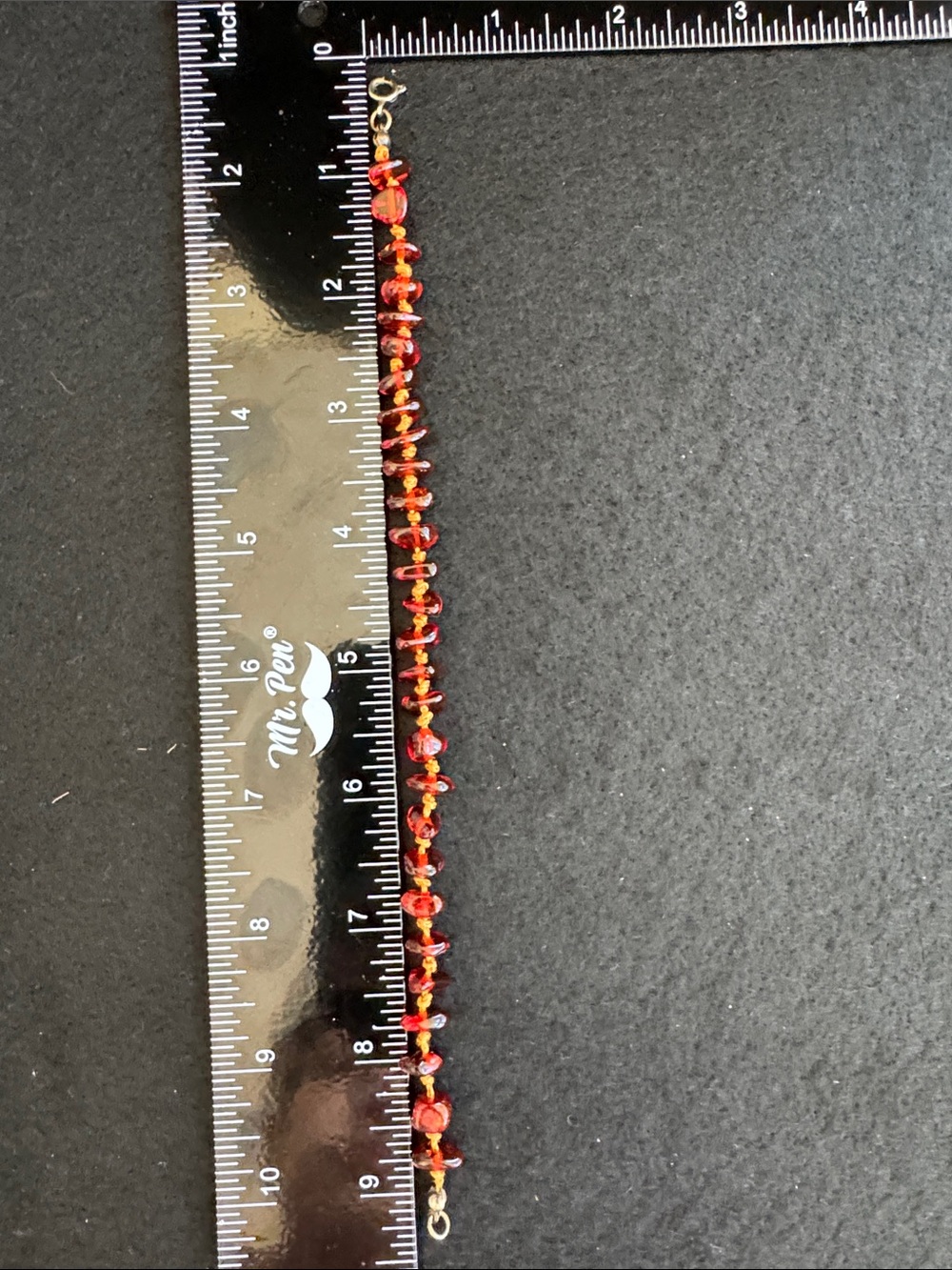 VTG Baltic Amber Hand Knotted Bracelet/Anklet - Picture 4 of 4